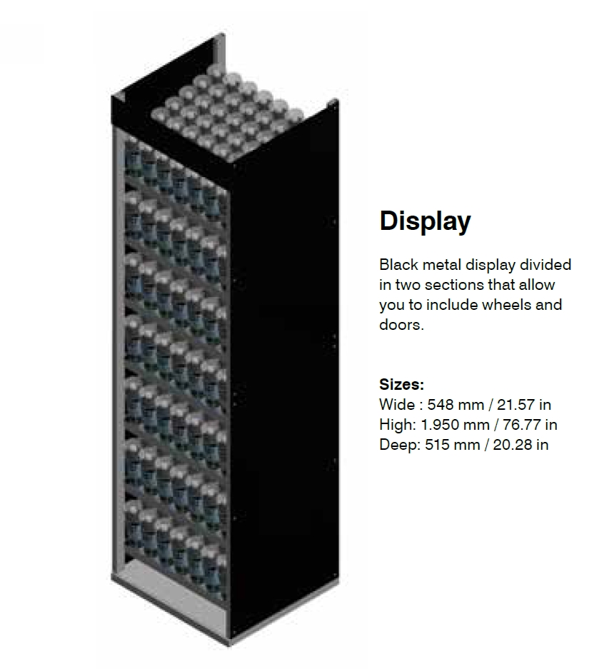 ESPOSITORE SPRAY HOBBY PAINT VALLEJO