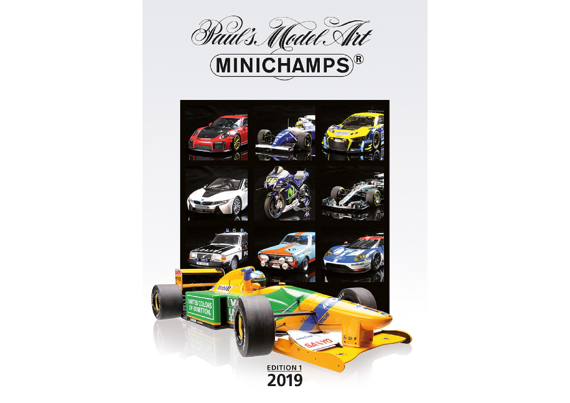 CATALOGO MINICHAMPS EDIZIONE 1 / 2019