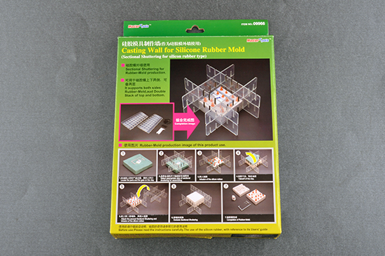 PARETI IN PLASTICA PER STAMPI IN SILICONE