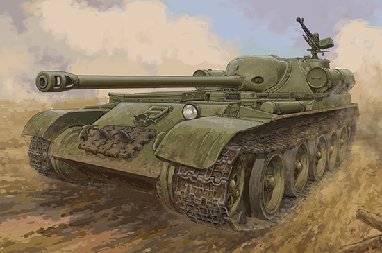 SOVIET SU-102 TANK DESTROYER
