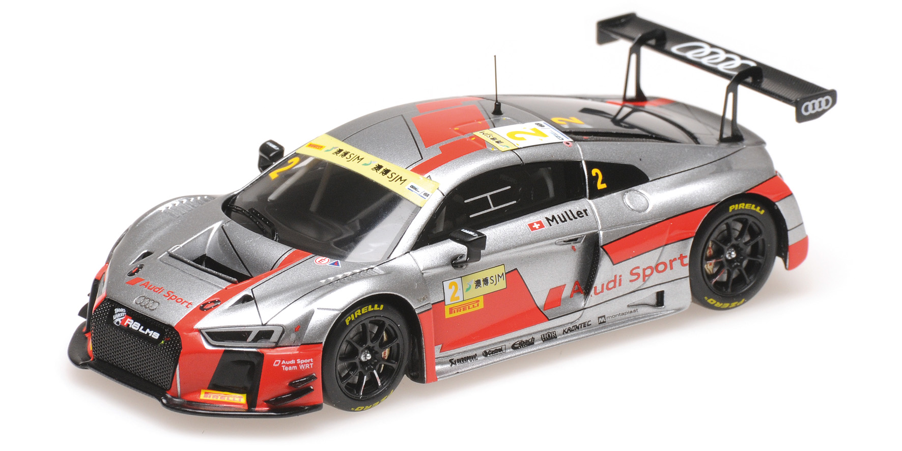 AUDI R8 LMS TEAM WRT MULLER MACAU GT CUP FIA GT WORLD CUP 2017