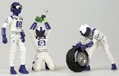 PIT STOP WILLIAMS CAMBIO GOMME ANTERIORE