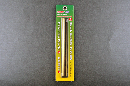 4 CANNE IN OTTONE CM 20