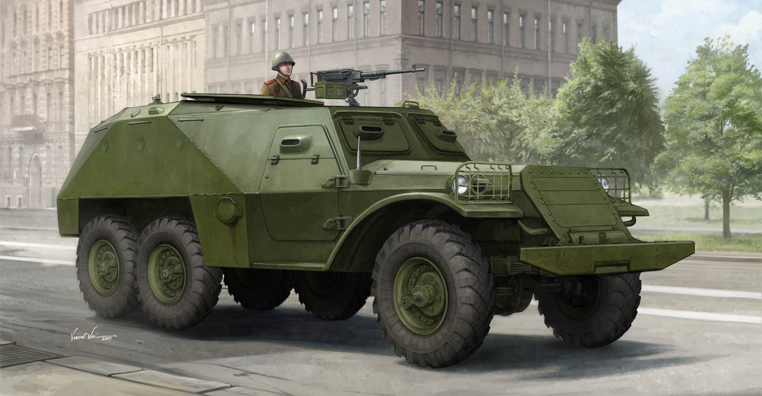 SOVIET BTR-152K1 APC