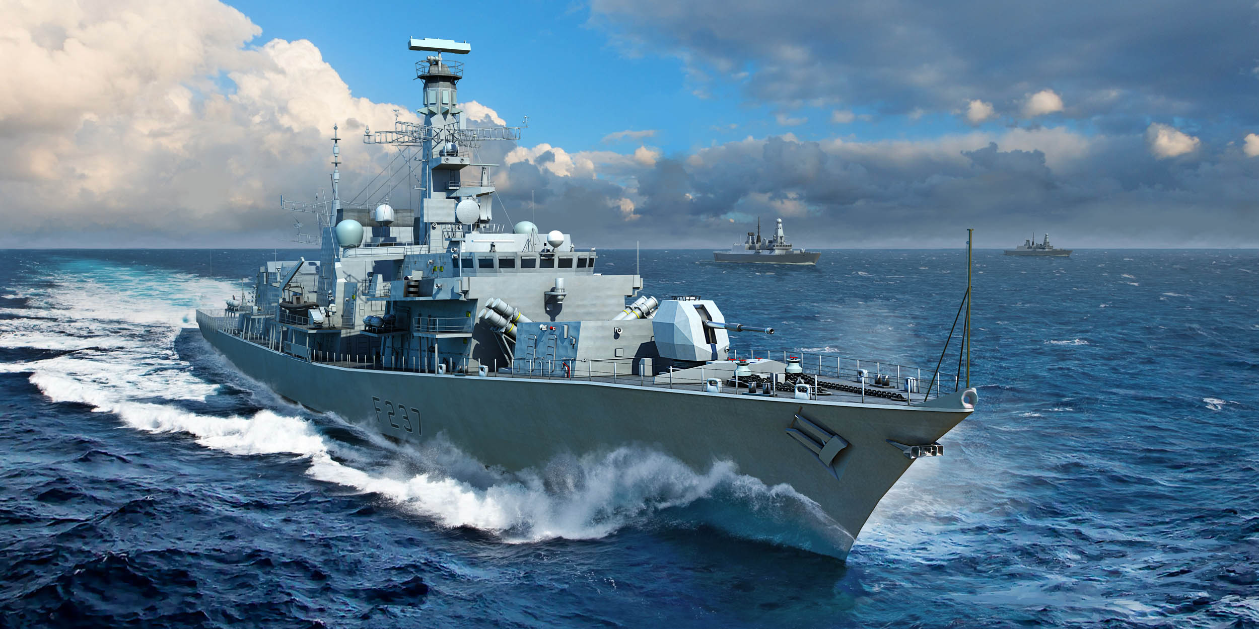 HMS TYPE 23 FRIGATE WESTMINSTER F237