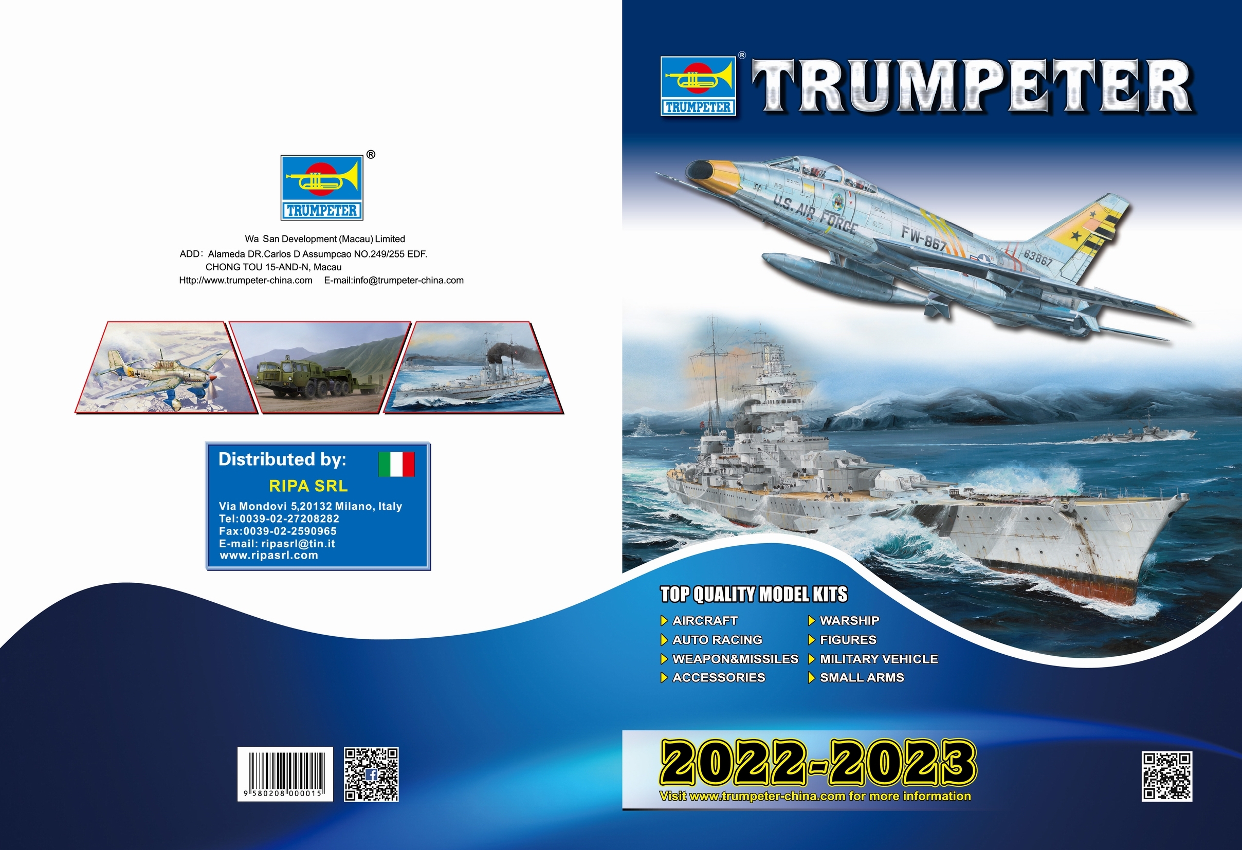 CATALOGO TRUMPETER 2022