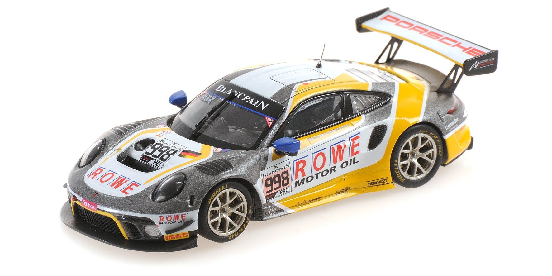 PORSCHE 911 GT3 R (991.2) MAKOWIECKI PILET TANDY 2ND PLACE 24H SPA 2019