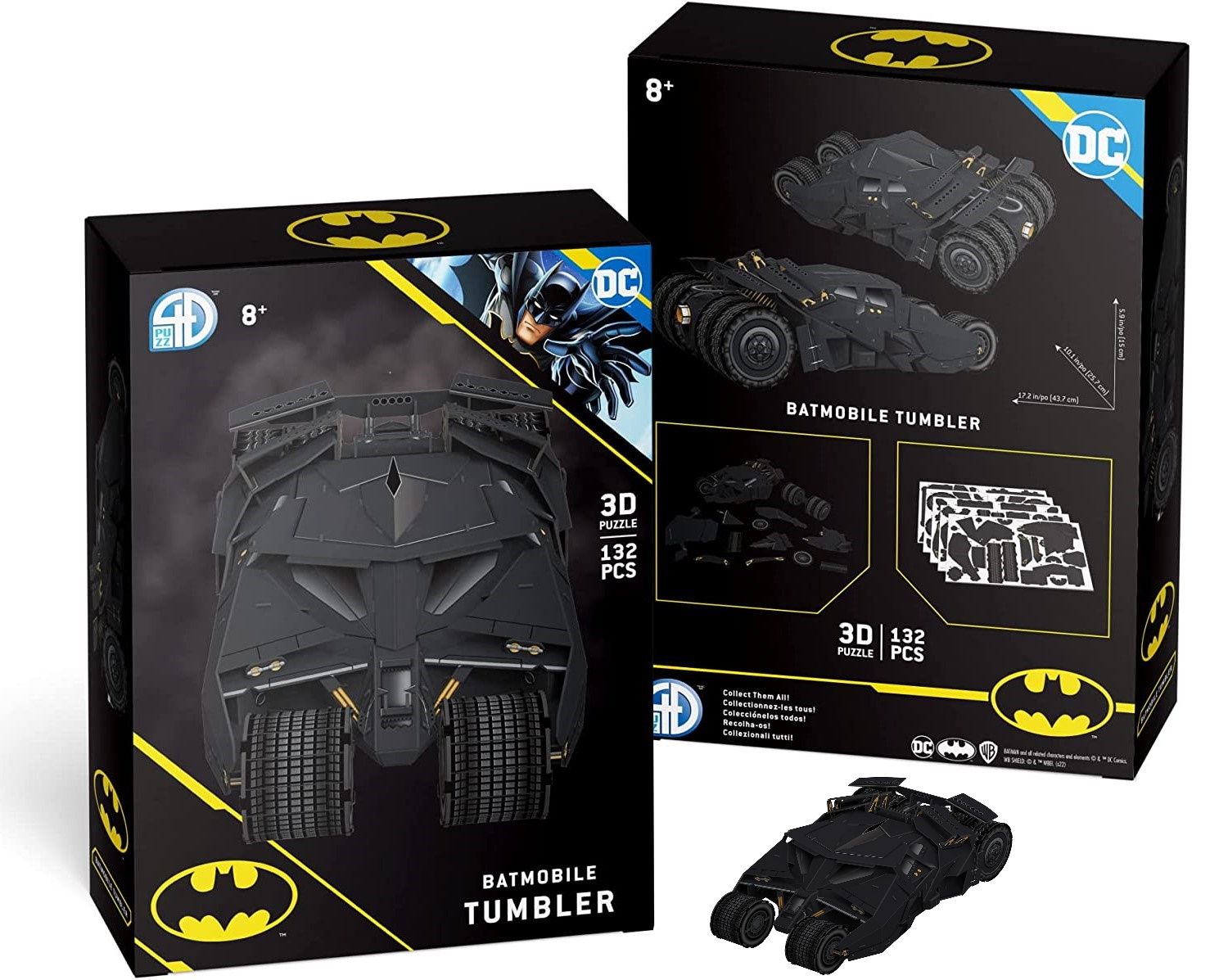 DC COMICS BATMAN BATMOBILE TUMBLER