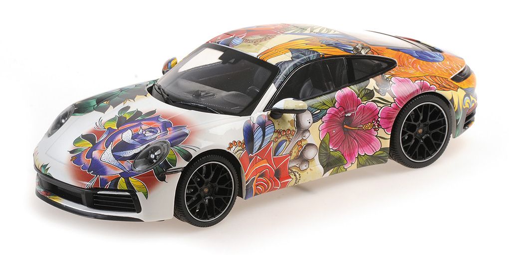PORSCHE 911 CARRERA 4S FLOWER DESIGN 2019