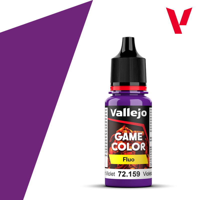 FLUORESCENT VIOLET GAME COLOR