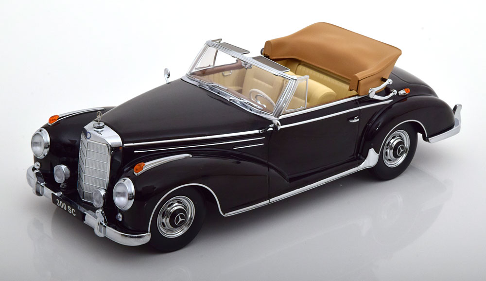 MERCEDES 300SC W188 CABRIO BLACK 1957
