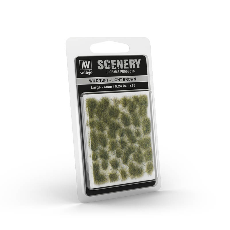 WILD TUFT LIGHT BROWN 6mm