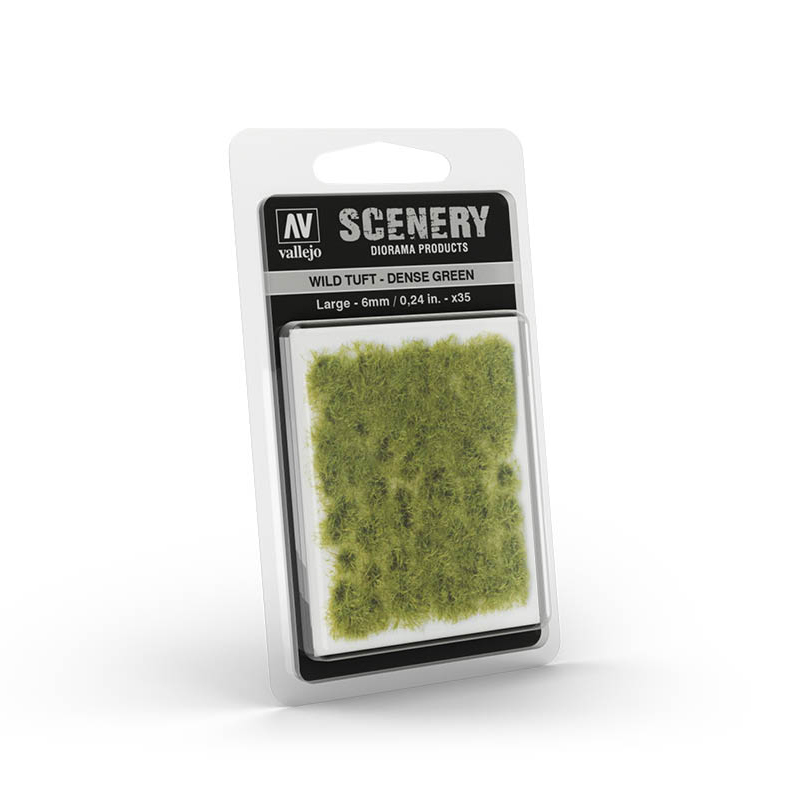 WILD TUFT DENSE GREEN 6mm