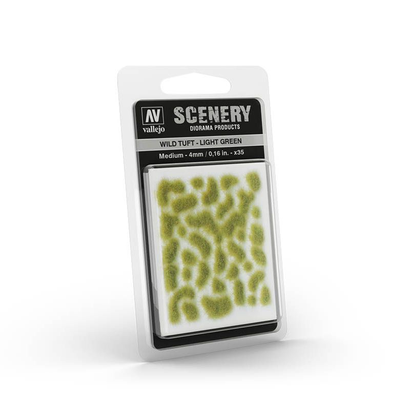 WILD TUFT LIGHT GREEN 4mm