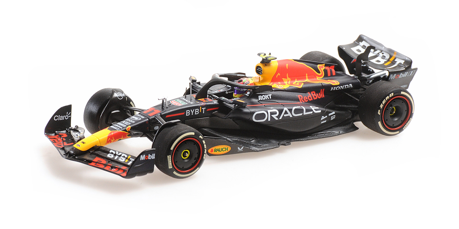 RED BULL RACING RB19 SERGIO PEREZ WINNER SAUDI ARABIAN GP 2023