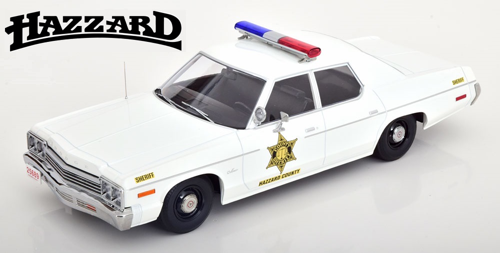 DODGE MONACO 1974 HAZZARD COUNTY POLICE