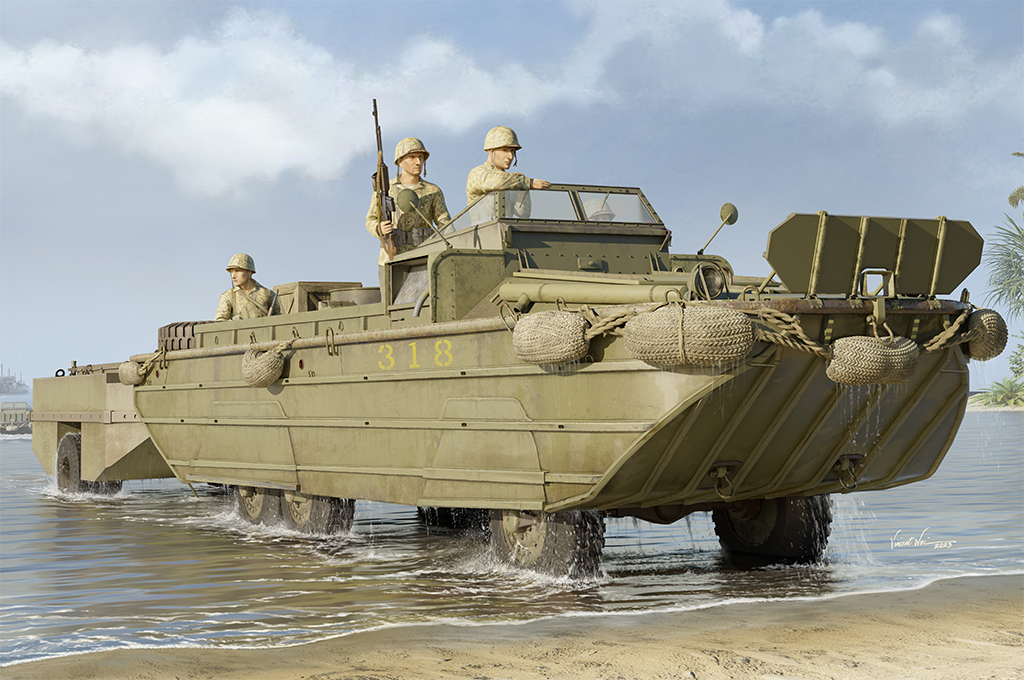 GMC DUKW-353 WITH WTCT-6 TRAILER