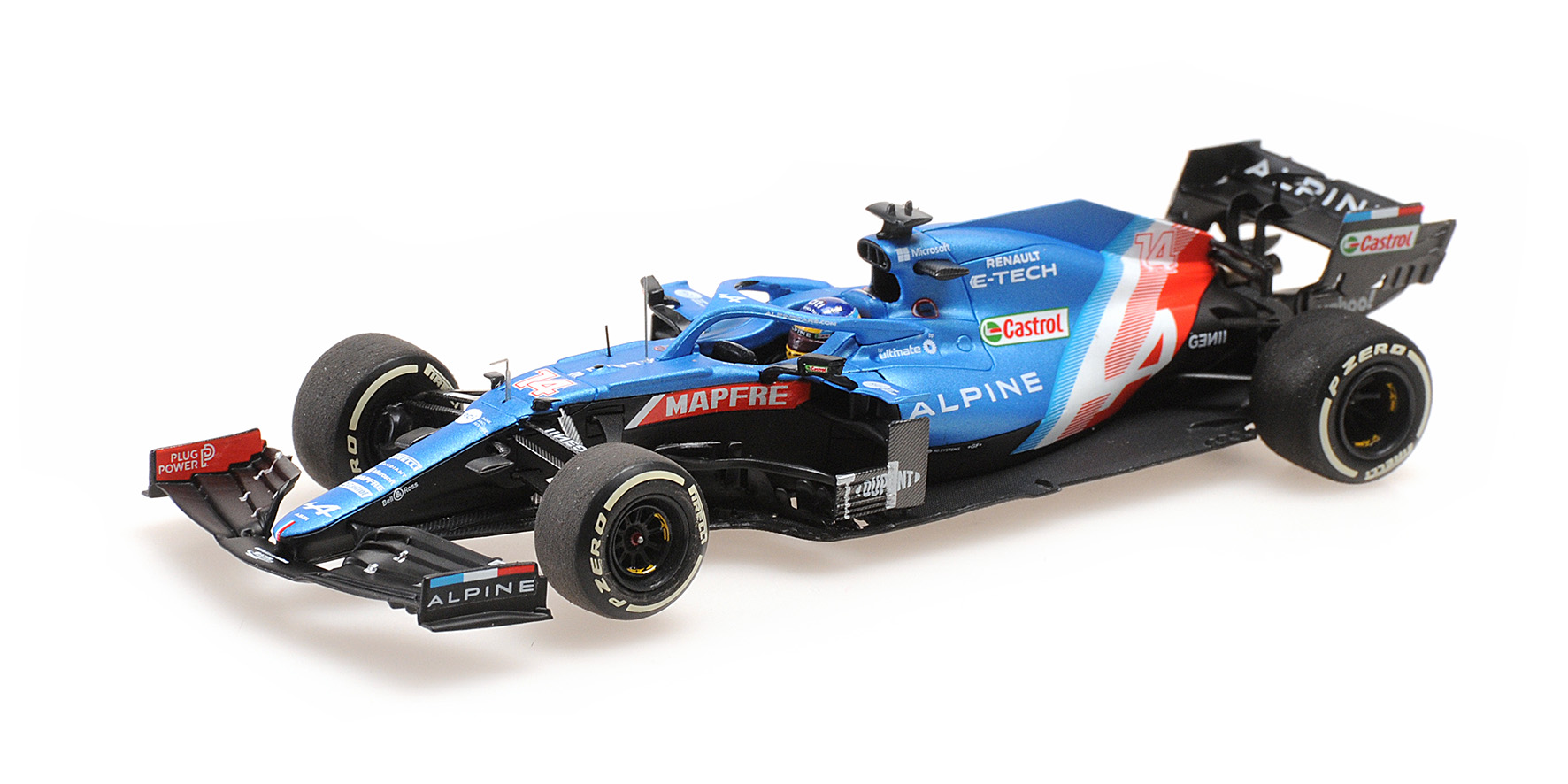 ALPINE F1 TEAM A521 FERNANDO ALONSO HUNGARIAN GP 2021