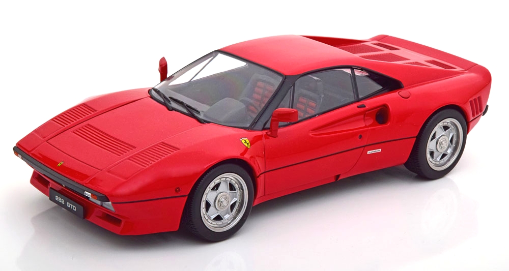 FERRARI 288 GTO 1984 RED SEDILI BICOLORE RED & BLACK