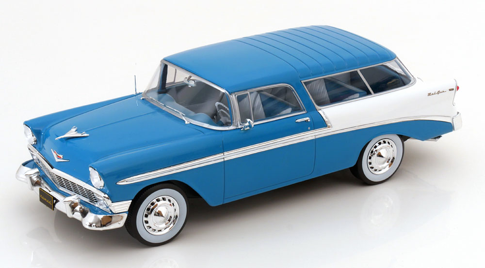 CHEVROLET BEL AIR NOMAD CUSTOM TURQUOISE &amp; WHITE 1956