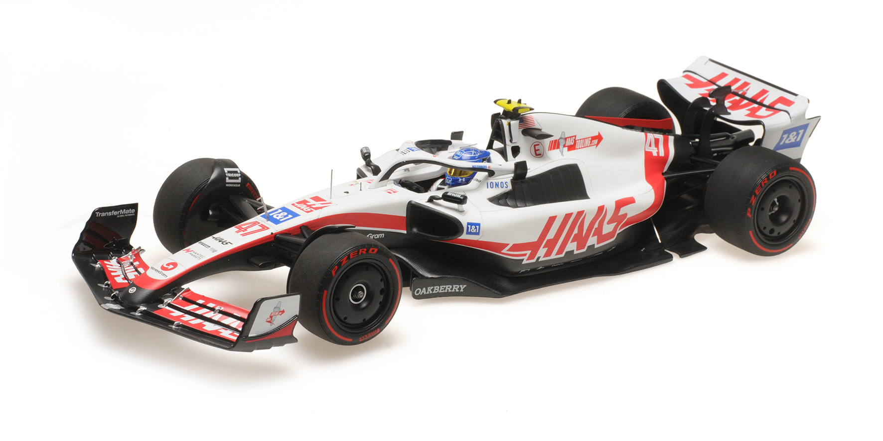 HAAS F1 TEAM VF-22 MICK SCHUMACHER BRAZILIAN GP 2022