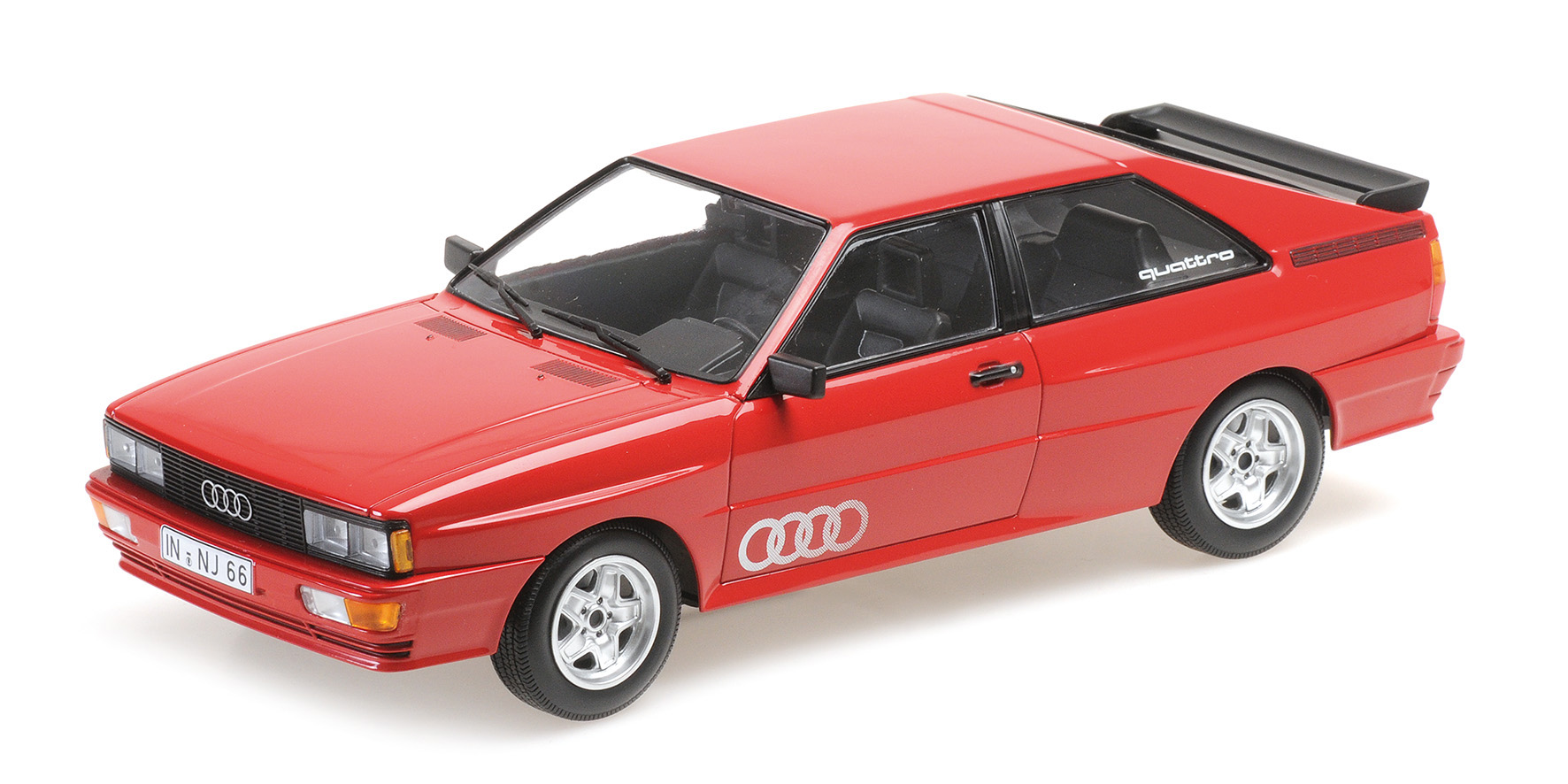 AUDI QUATTRO RED 1980