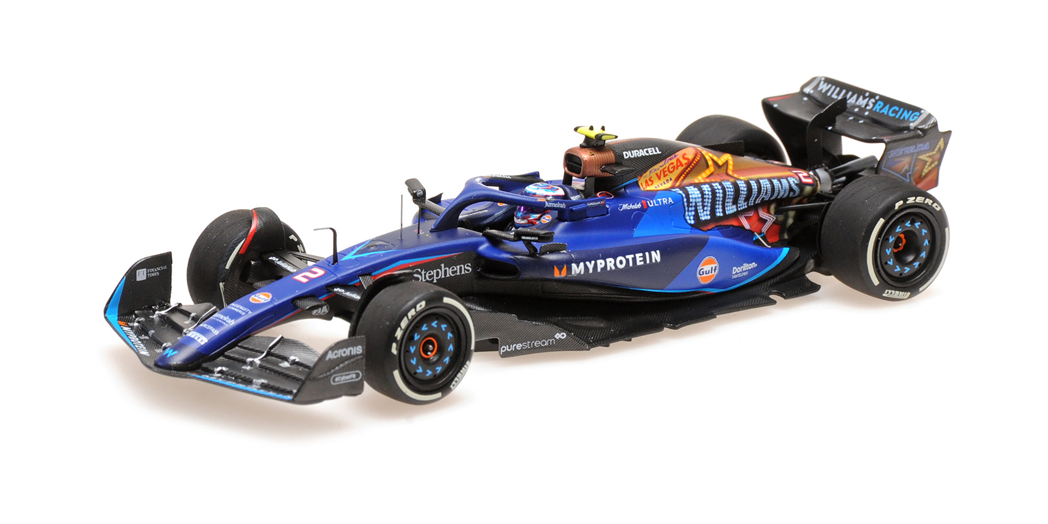 WILLIAMS RACING FW45 LOGAN SARGEANT LAS VEGAS GP 2023