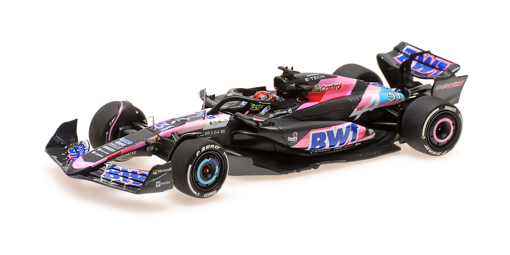 BWT ALPINE F1 TEAM A524 ESTEBAN OCON 2024