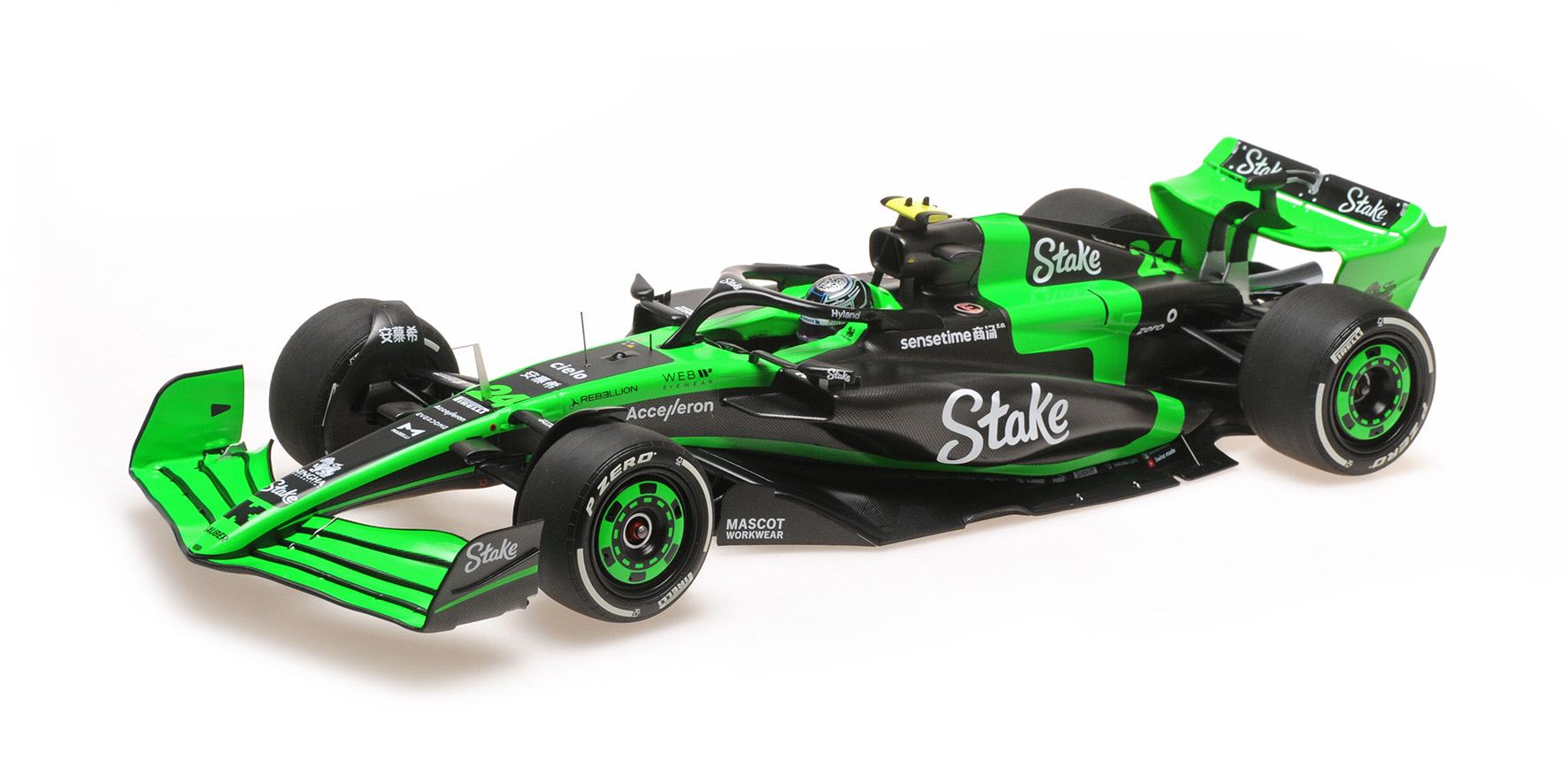 STAKE F1 TEAM KICK SAUBER C44 ZHOU GUANYU SAN MARINO GP 2024