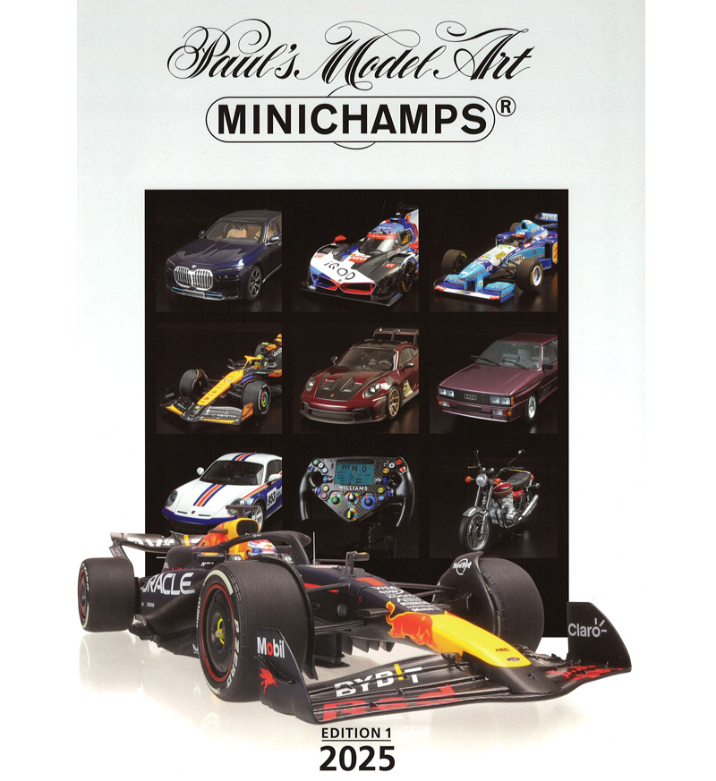 CATALOGO MINICHAMPS EDIZIONE 1 / 2025