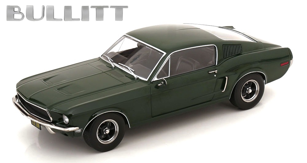FORD MUSTANG GT FASTBACK DARK GREEN 1968 “BULLITT” LOOK-A-LIKE