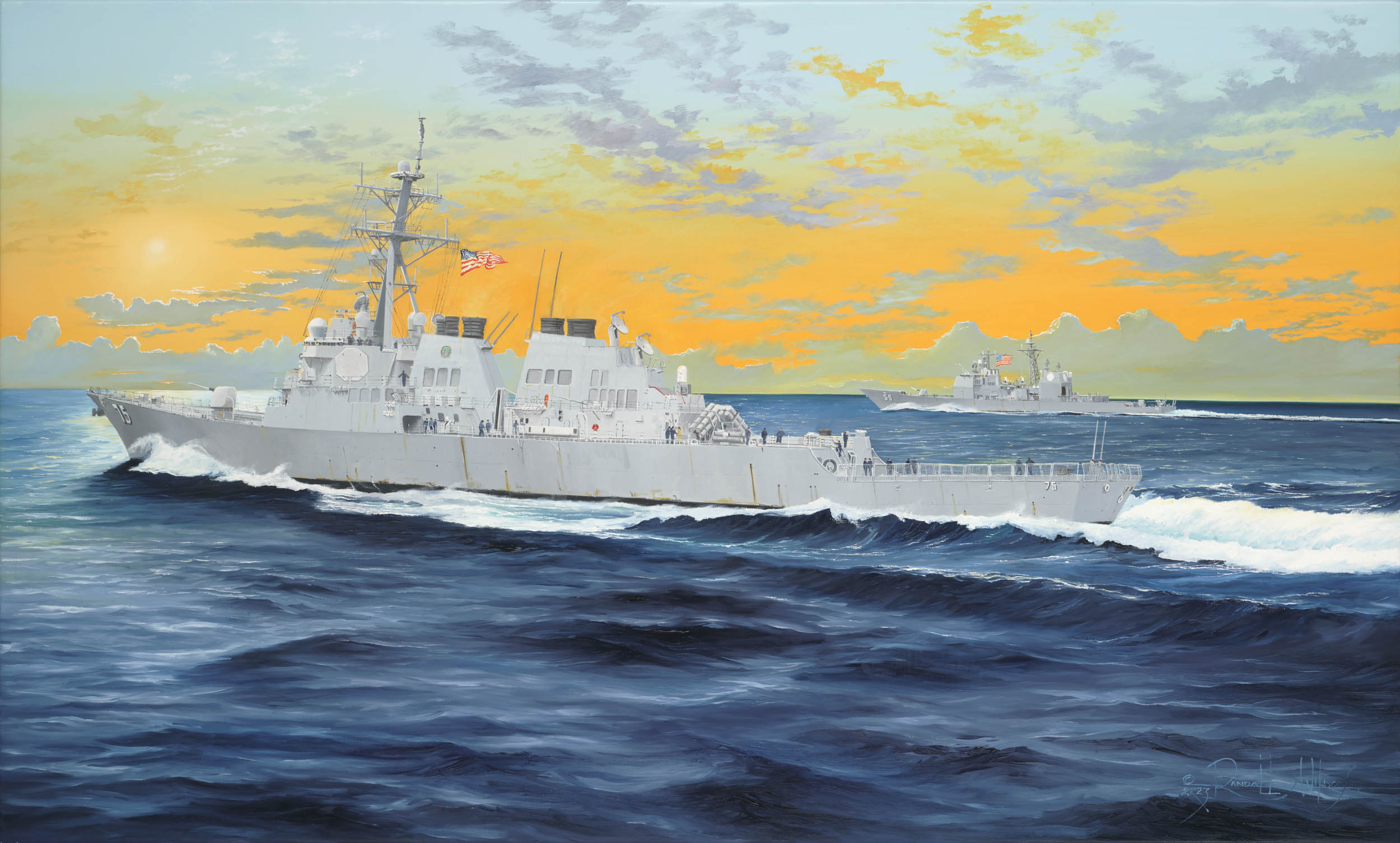 USS DONALD COOK DDG-75