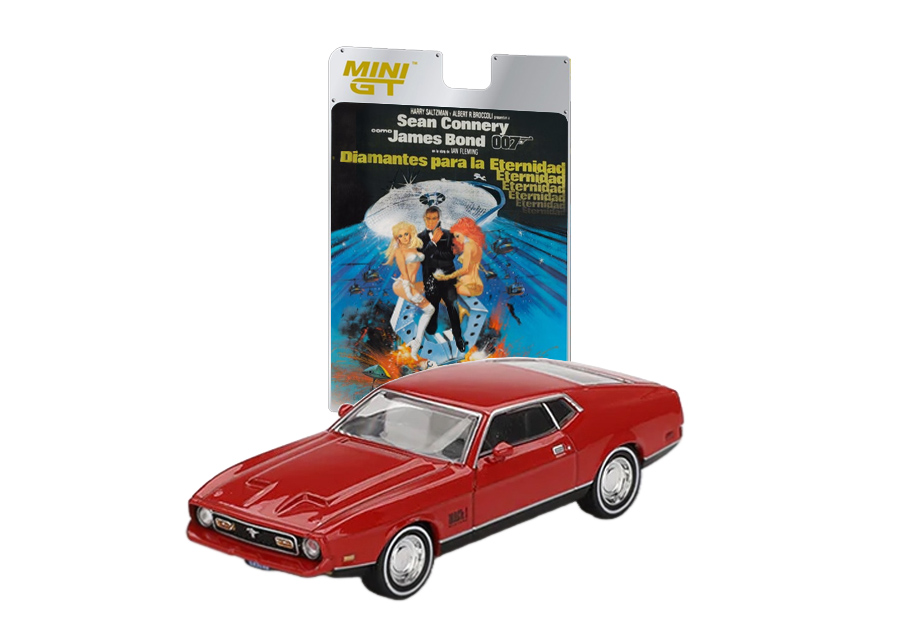 FORD MUSTANG MACH 3 DIAMONDS ARE FOREVER 007 J.BOND SPANISH BLISTER 1971