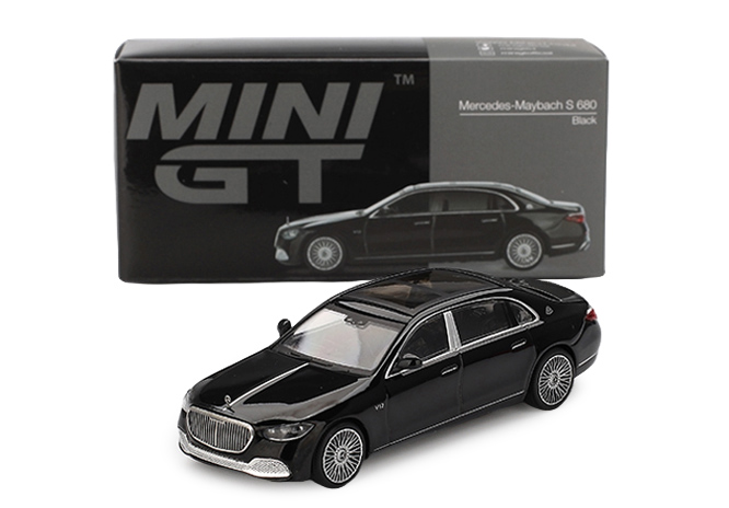 MERCEDES MAYBACH S680 BLACK MINI-GT
