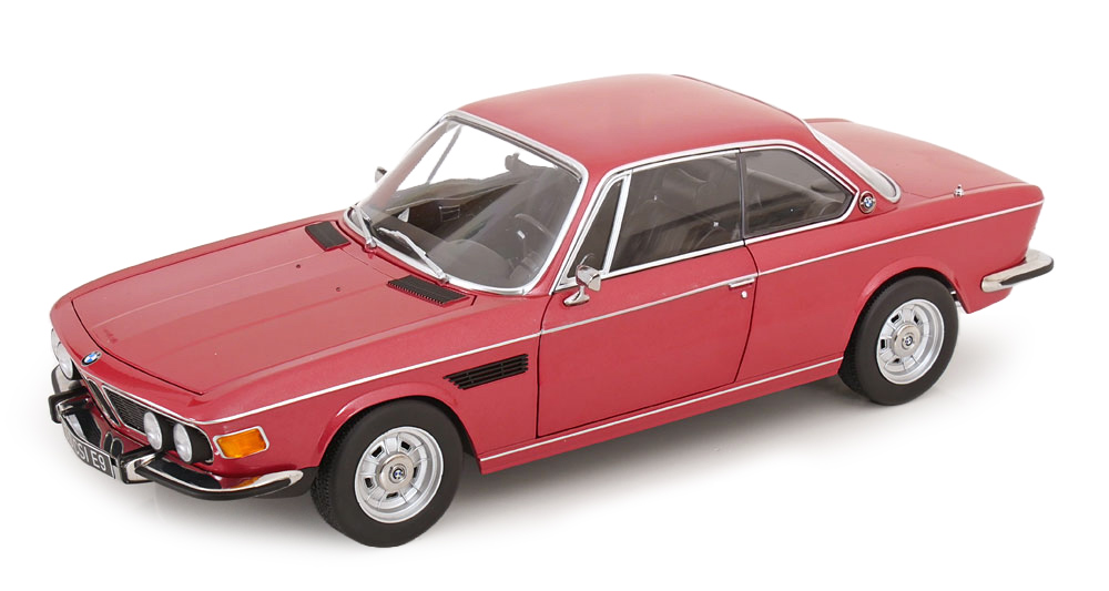 BMW 3.0 CSI E9 RED METALLIC WITH ALUMINIUM RIMS 1971