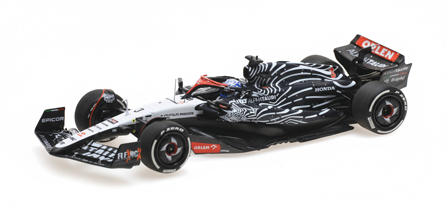 SCUDERIA ALPHATAURI AT04 DANIEL RICCIARDO LAS VEGAS GP 2023