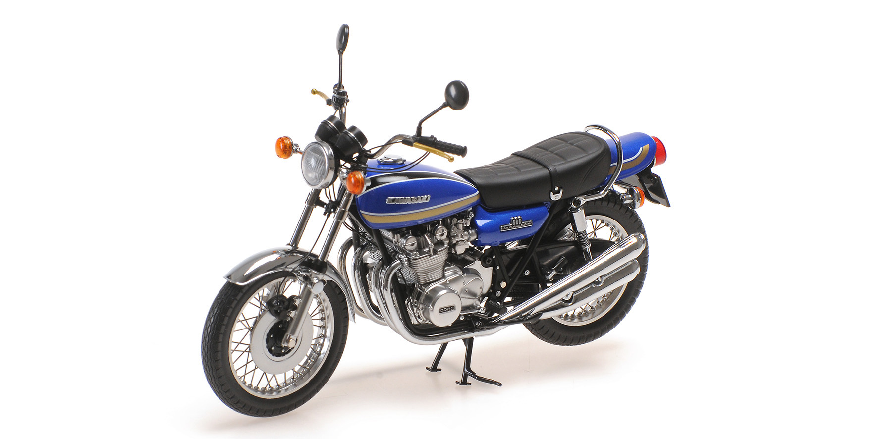 KAWASAKI 900 Z1 SUPER 4 BLUE METALLIC 1972
