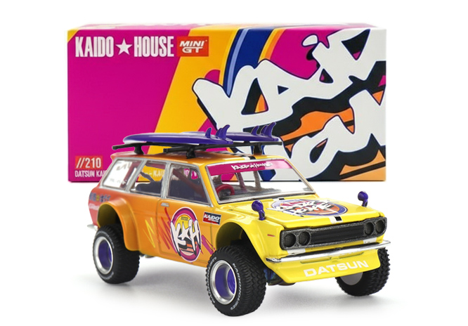 DATSUN 510 WAGON 4X4 KAIDO ISLANDS V1 1969 MINI-GT