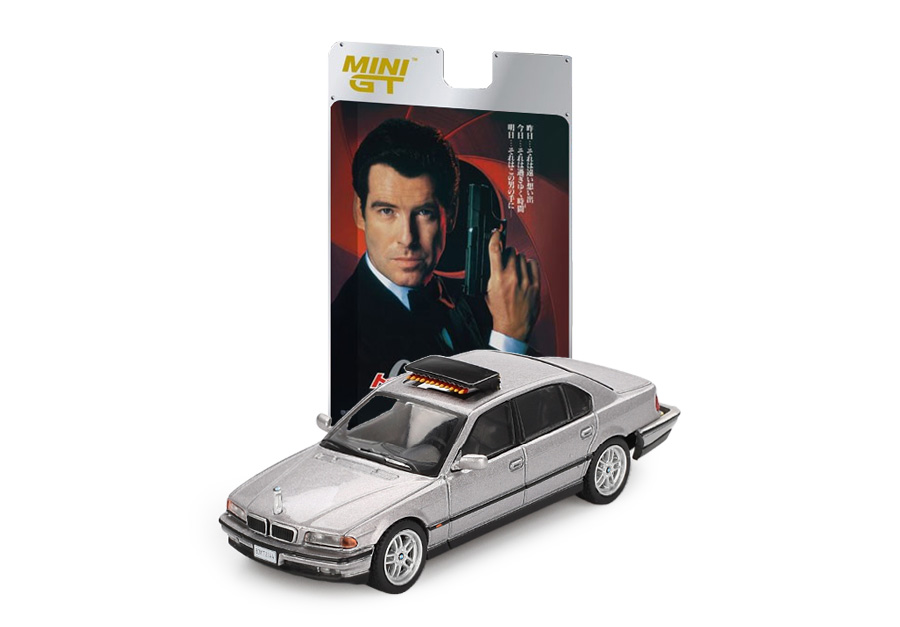 BMW 750 IL (E39) 007 JAMES BOND TOMORROW NEVER DIES JAPAN BLISTER 1997 MINI-GT