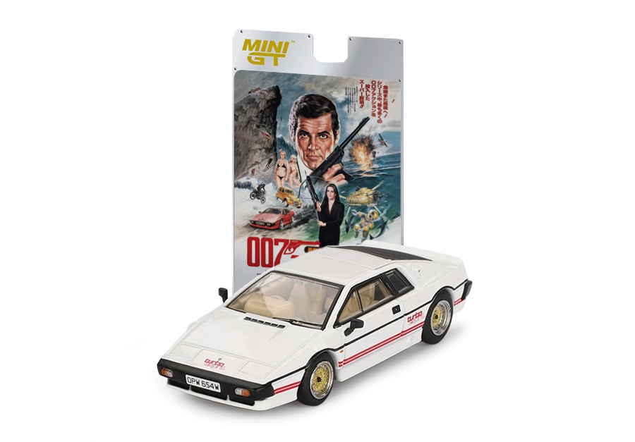 LOTUS ESPRIT TURBO FOR YOUR EYES ONLY 1981 007 JAMES BOND JAPANESE BLISTER MINI-GT
