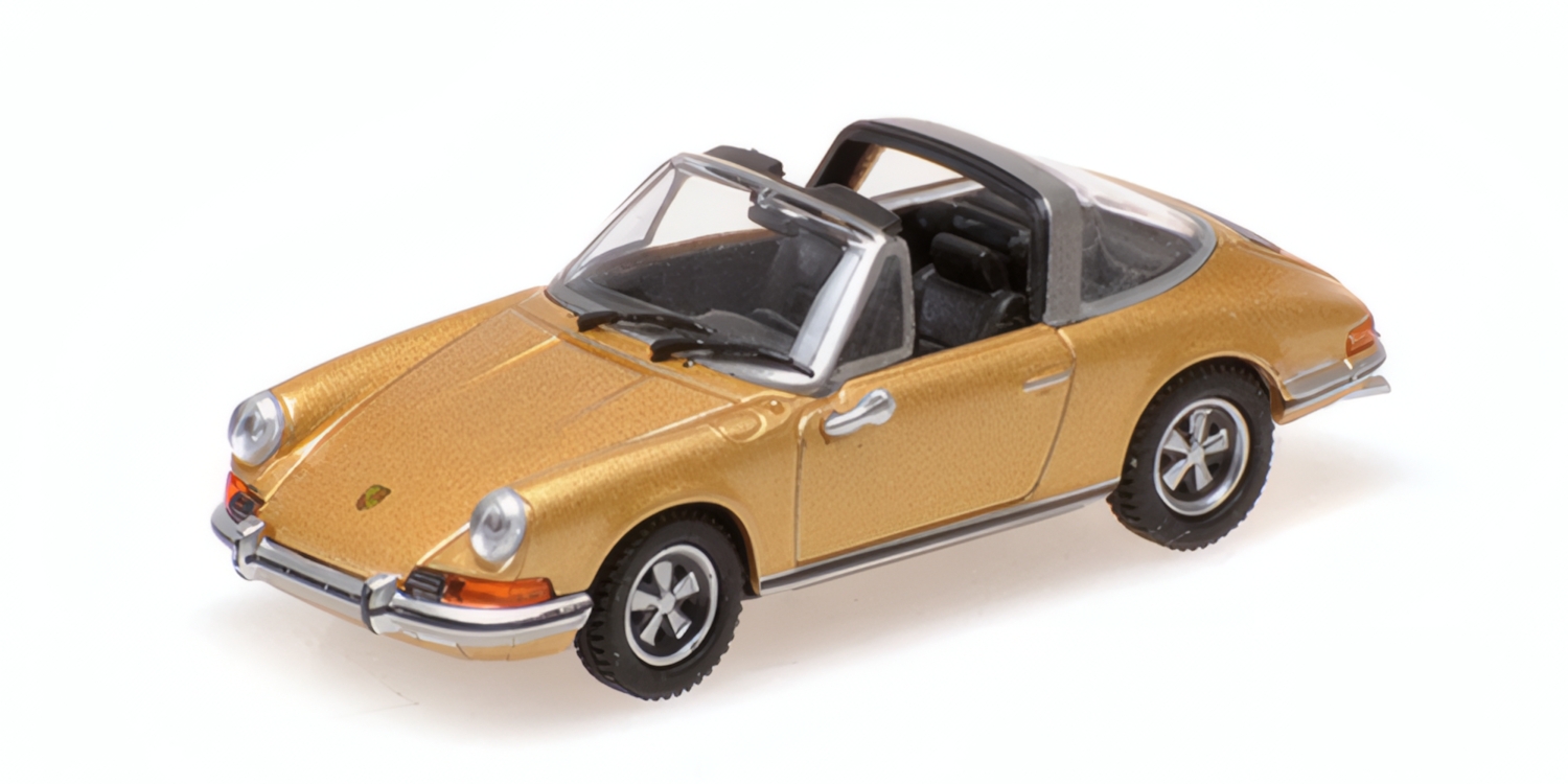 PORSCHE 911 TARGA GOLD 1972