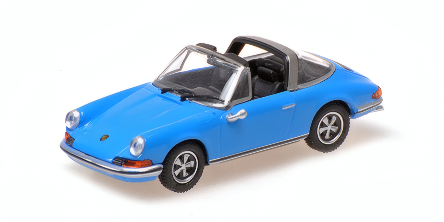 PORSCHE 911 TARGA BLUE 1972