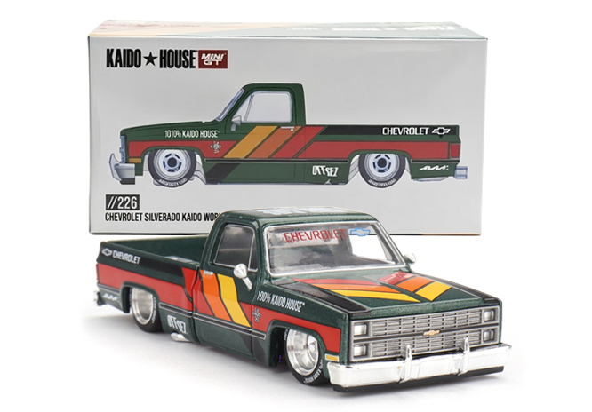 CHEVROLET SILVERADO KAIDO WORKS V3 1980 MINI-GT