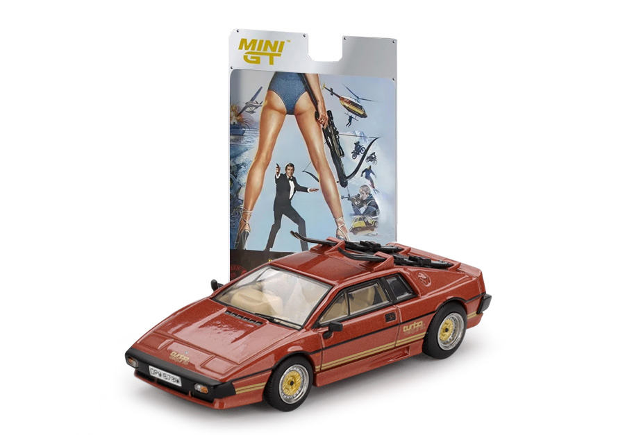 LOTUS ESPRIT TURBO FOR YOUR EYES ONLY 007 JAMES BOND FRENCH PACKAGING 1981