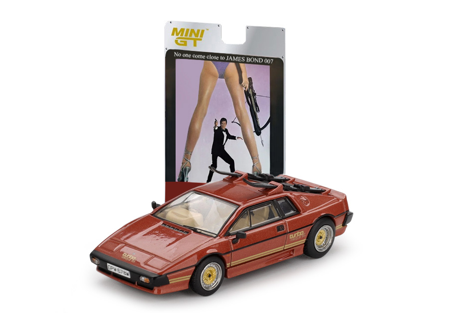 LOTUS ESPRIT TURBO FOR YOUR EYES ONLY 007 JAMES BOND ENGLISH PACKAGING 1981
