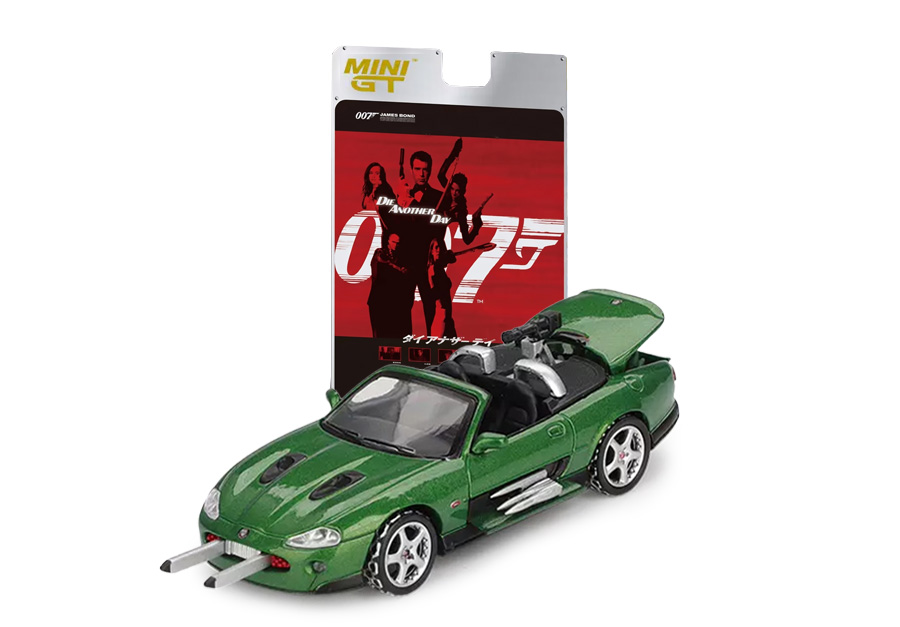 JAGUAR XKR ZAO DIE ANOTHER DAY 007 JAMES BOND TRADITIONAL CHINESE PACKAGING 2002