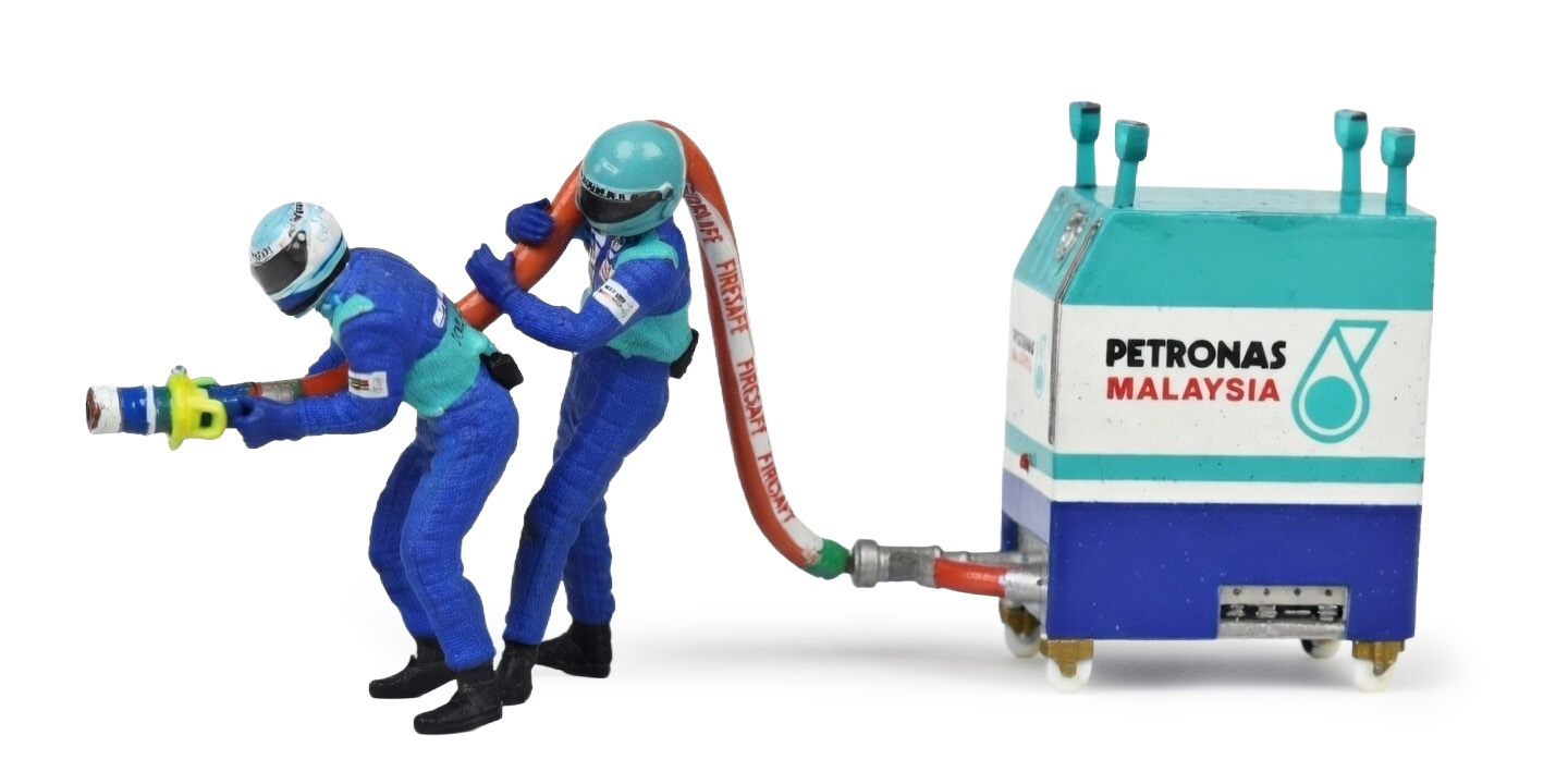 PIT STOP SAUBER 2002 RIFORNIMENTO