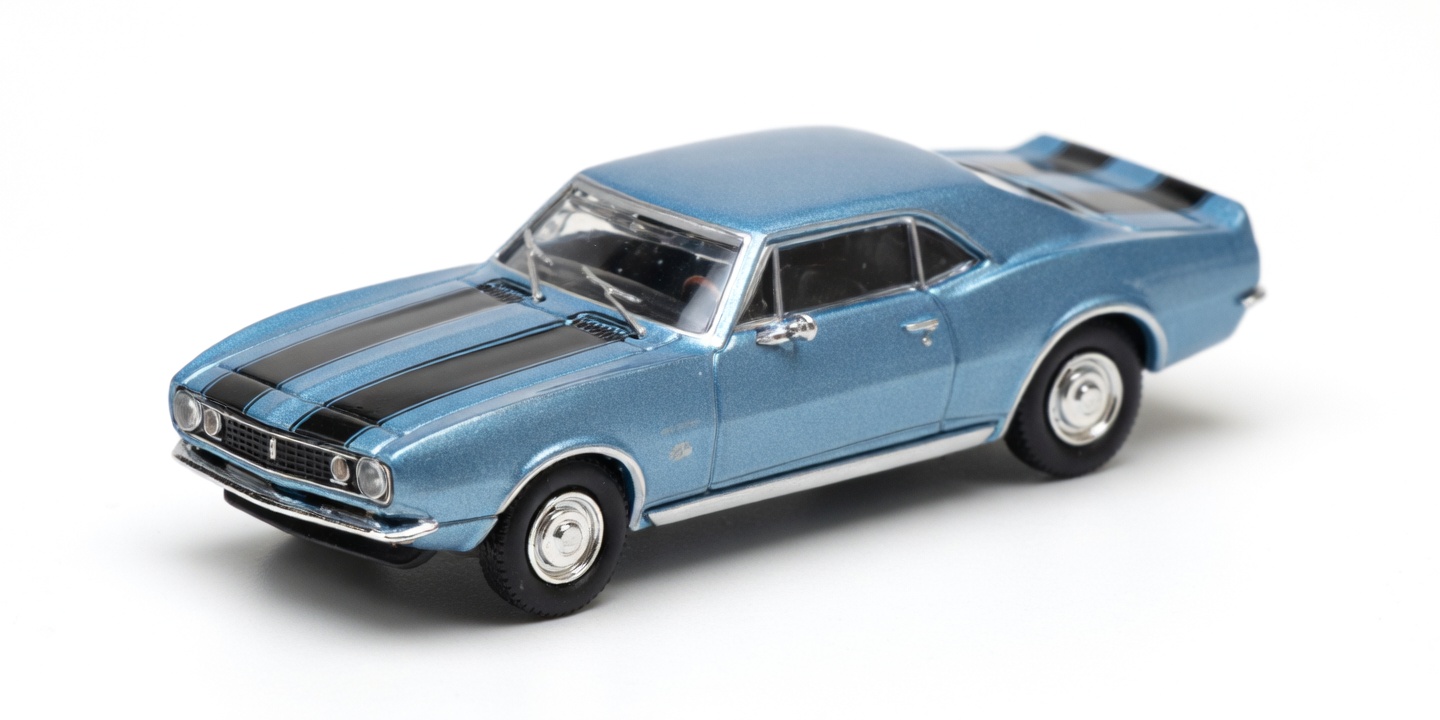 CHEVROLET CAMARO BLUE METALLIC 1967