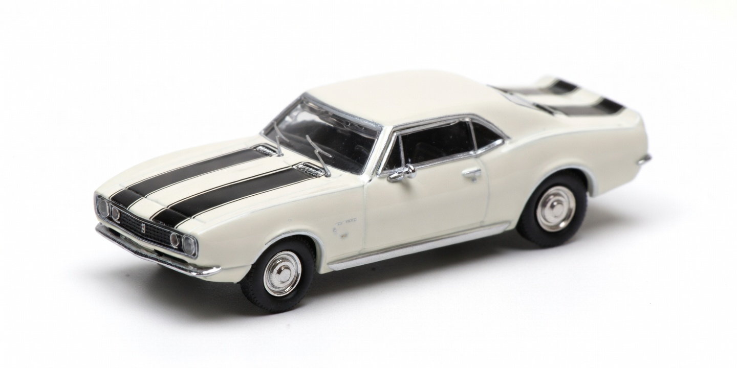 CHEVROLET CAMARO WHITE 1967