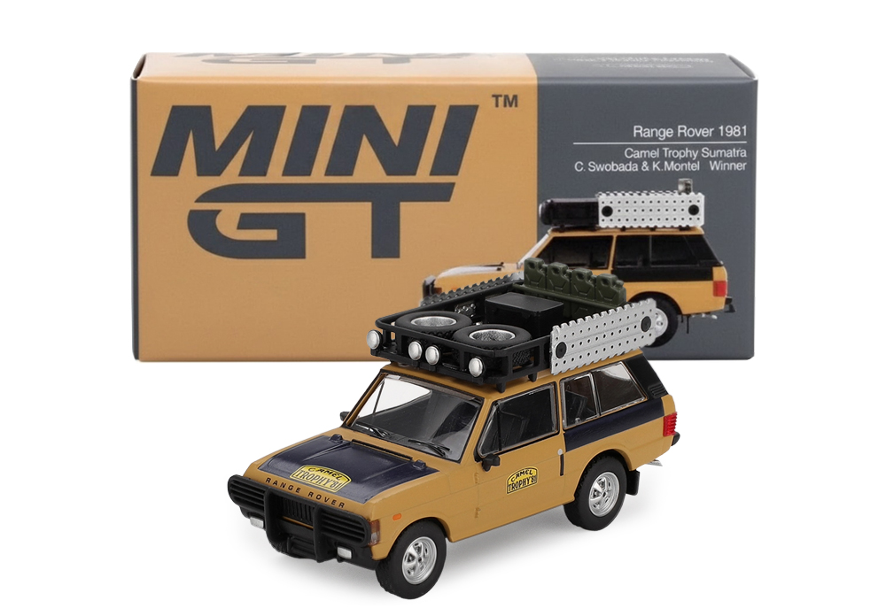 LAND ROVER RANGE ROVER WINNER CAMEL TROPHY SUMATRA 1981 MINI-GT